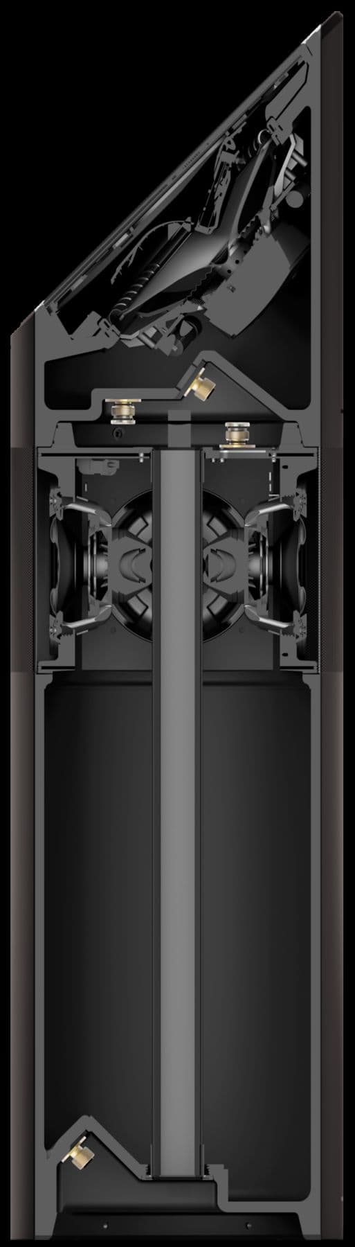 Cross-section of a Coastal Source 1000 Series bollard