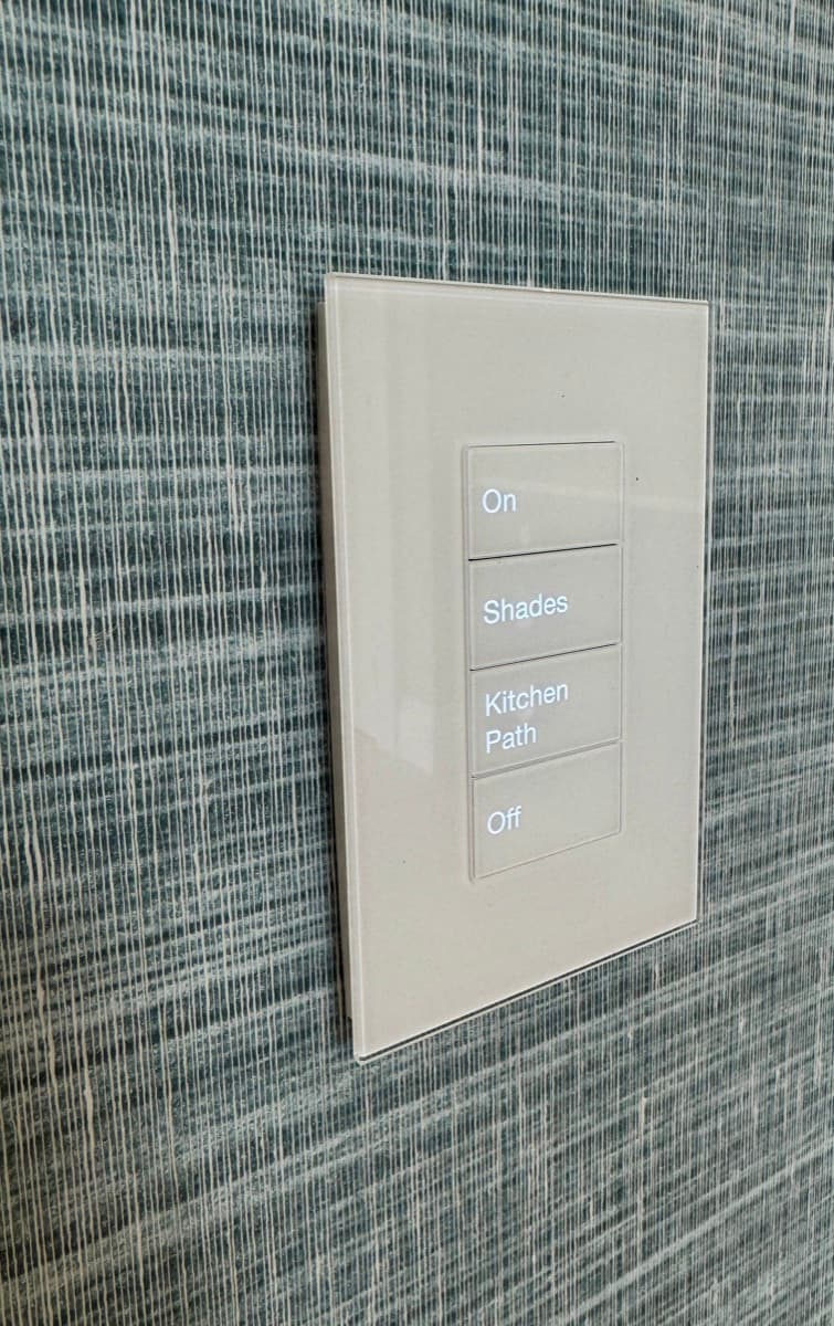 Palladiom glass keypad